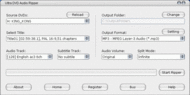 Ultra DVD Audio Ripper screenshot